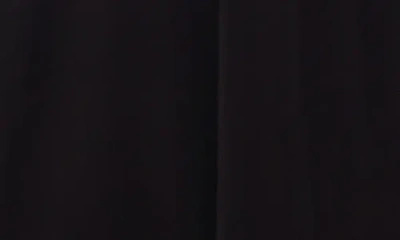 Vince Camuto Plus Size Gathered Twist With Gold Trim Ring Maxi Dress In Black