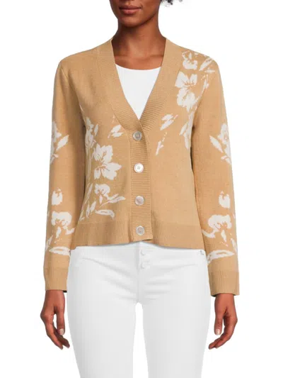 Joseph A . Cardigan In Brown