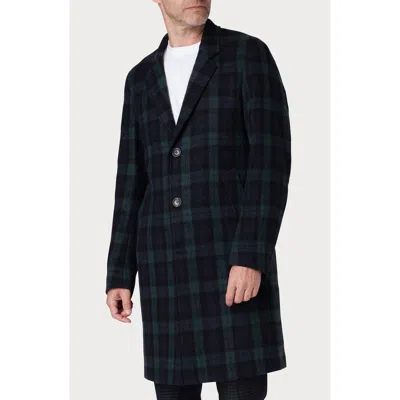Ps By Paul Smith Ps Paul Smith Tartan Wool Topcoat In Multi