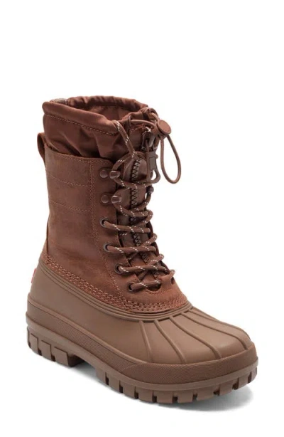 Hunter Skylar Waterproof Boot In Brown
