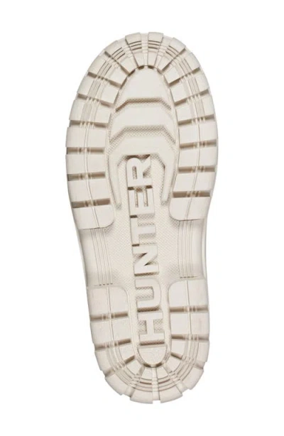 Hunter Skylar Waterproof Duck Boot In Neutral