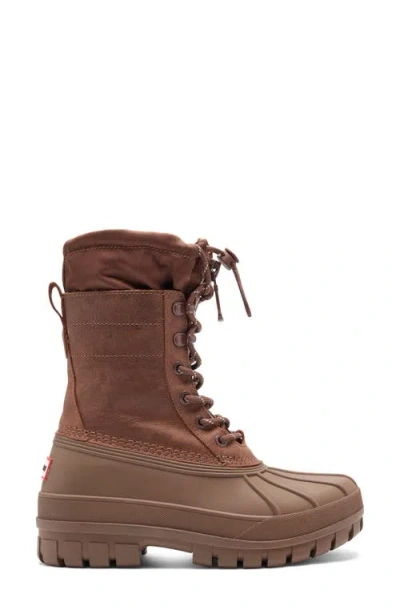 Hunter Skylar Waterproof Boot In Brown