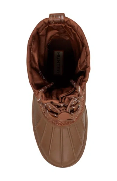 Hunter Skylar Waterproof Boot In Brown