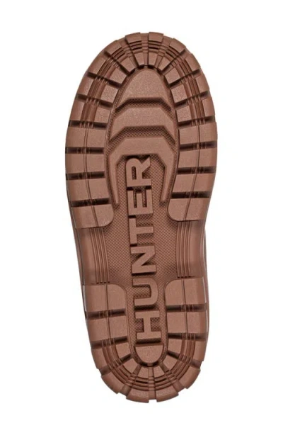 Hunter Skylar Waterproof Boot In Brown