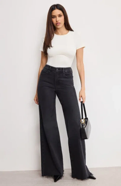 Good American Women's Corset Bodysuit In White