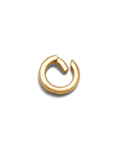 Jaredjamin Women's Gold Medium Circular Clicker Clasp In Gold