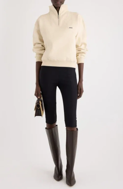 Jacquemus Le Camionneur Grosgrain Sweatshirt In Neutral