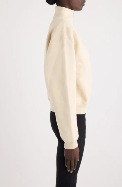 Jacquemus Le Camionneur Grosgrain Sweatshirt In Neutral