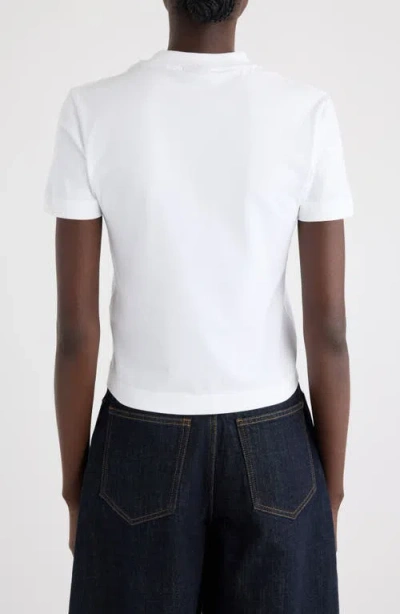 Jacquemus Tom Ford Black Cotton Blend Jeans In White