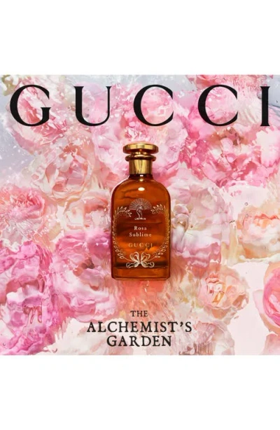 Gucci The Alchemists Garden Rosa Sublime Eau De Parfum Fragrance Collection In Orange