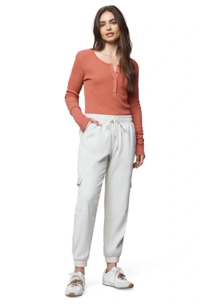 Splendid Thermal Forever Henley In Brown