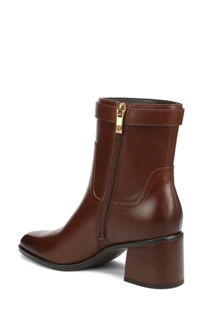 Naturalizer Women's Icy Block-heel Ankle Booties In Brown