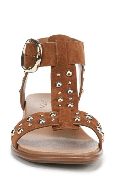 Naturalizer Women's Brandy-stud Strappy Sandals In Brown