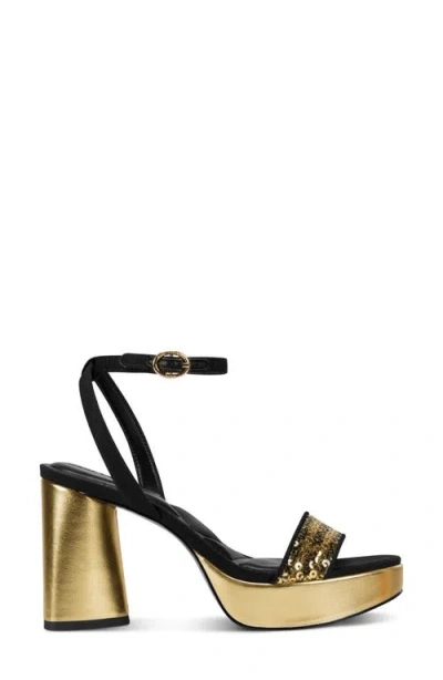Karl Lagerfeld Women's Haden Peep Toe Sandals In Black