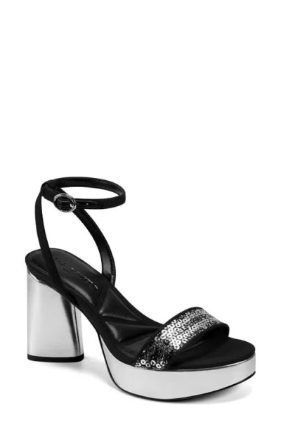 Karl Lagerfeld Women's Haden Peep Toe Sandals In Black