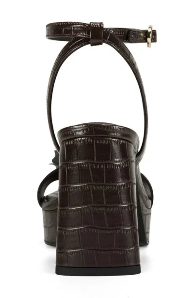 Karl Lagerfeld Women's Haden Peep Toe Sandals In Brown