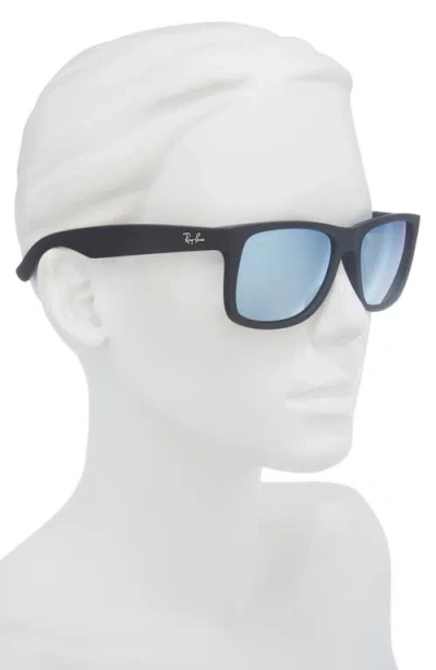 Ray Ban Ray-ban 54mm Polarized Square Sunglasses In Blue