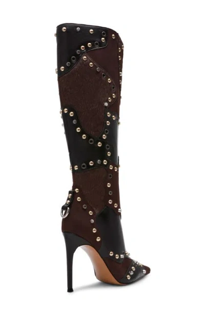 Steve Madden Women's Revive Studded Knee-high Novelty Dress Boots In Multi