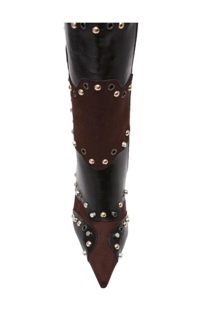 Steve Madden Women's Revive Studded Knee-high Novelty Dress Boots In Multi