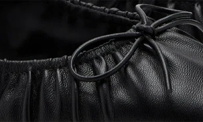 Mango Slingback Pointed Toe Kitte Heel Pump In Black