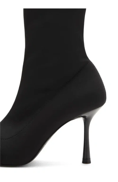Mango Pointed Toe Bootie In Black