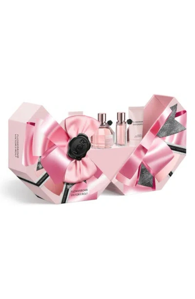Viktor & Rolf Viktor&rolf Flowerbomb Eau De Parfum Gift Set In Pink