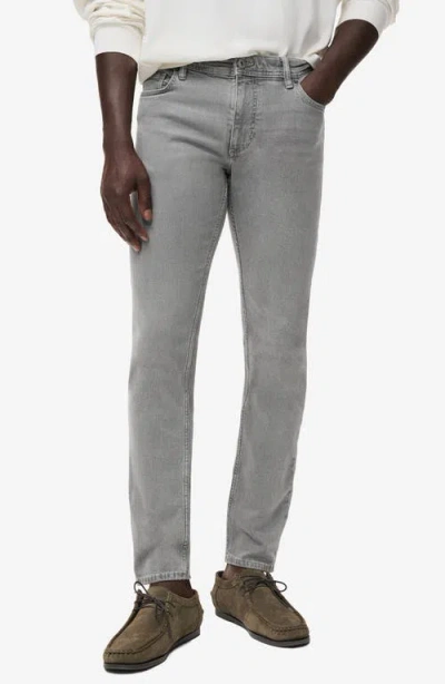 Mango Men's Jan Slim-fit Gray-wash Jeans In Gray