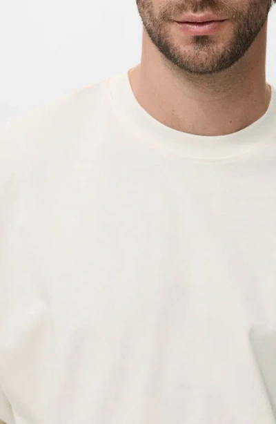 Mango Cotton Sweatshirt In White