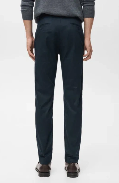 Mango Men's Dublino Slim-fit Chino Pants In Blue