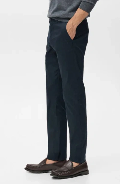 Mango Men's Dublino Slim-fit Chino Pants In Blue