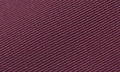 Mango Solid Tie In Burgundy