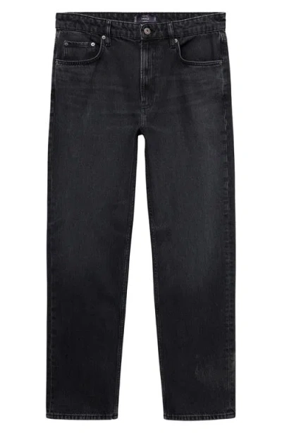 Mango Regular Fit Jeans In Gray