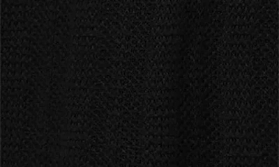 Mango Structured Knit Shorts In Black