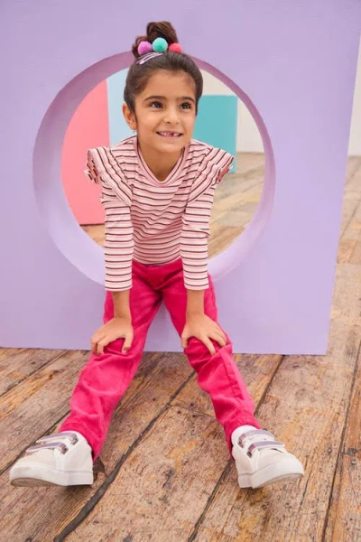 Bisby Kids' Sparkle Sadie Top In Pink