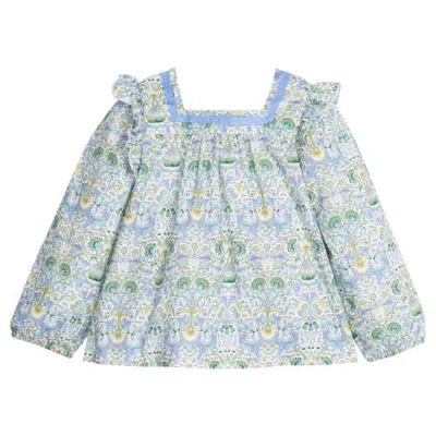 Bisby Kids' Floral Adams Top In Gray