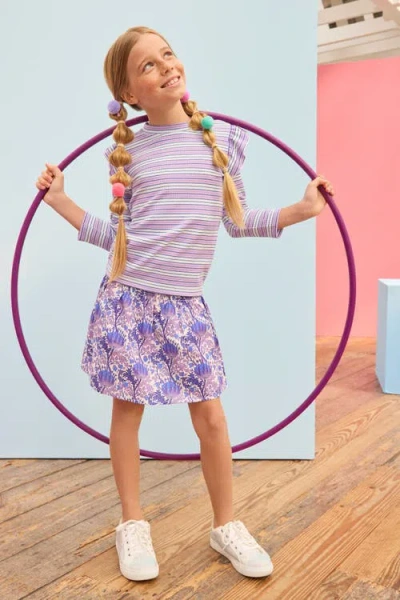 Bisby Kids' Sparkle Sadie Top In Purple