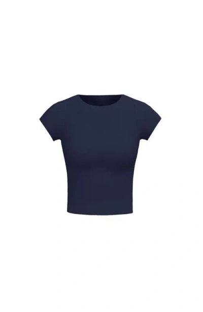 Vitality Cloud Ii Crew Tee In Blue