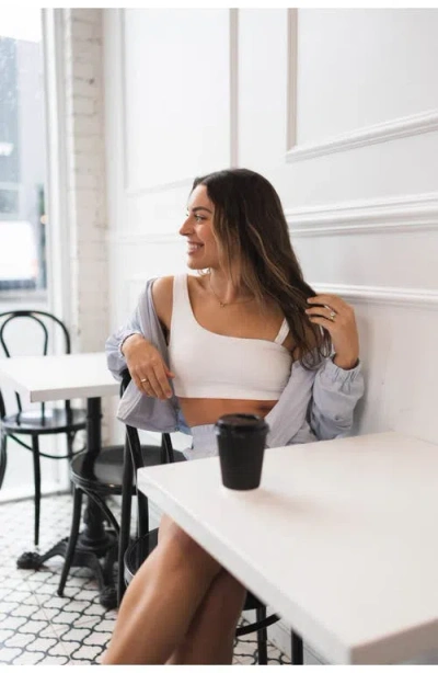 Vitality Cloud Ii Asym Bra In White