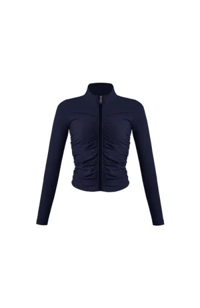 Vitality Cloud Ii Gather Jacket In Blue