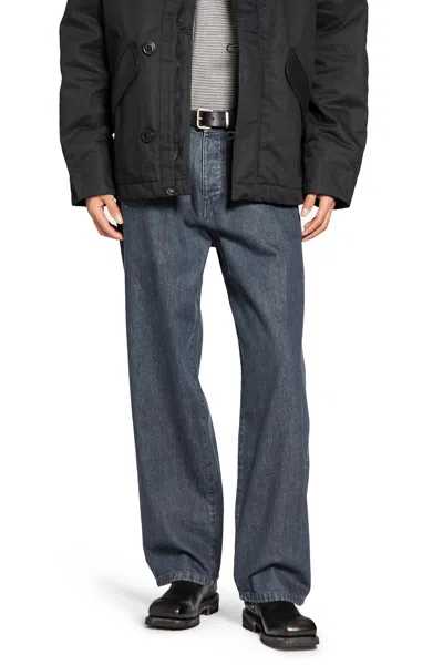 Trc Wide Leg 5 Pocket Jeans In Blue