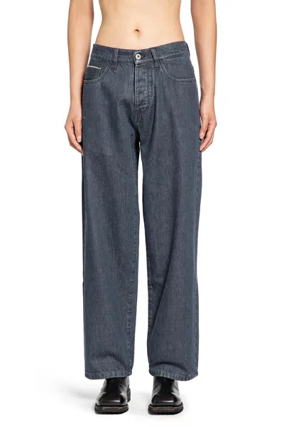 Trc Wide Leg 5 Pocket Jeans In Blue