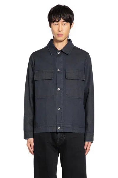 Trc Denim Work Jacket In Blue