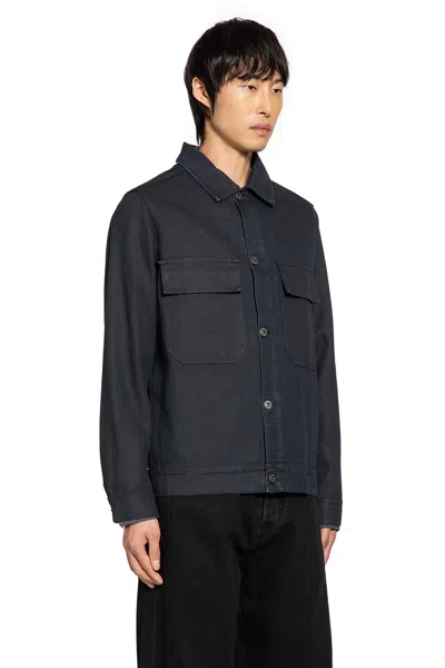 Trc Denim Work Jacket In Blue