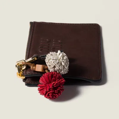 Miu Miu Leather Micro Trick In Red