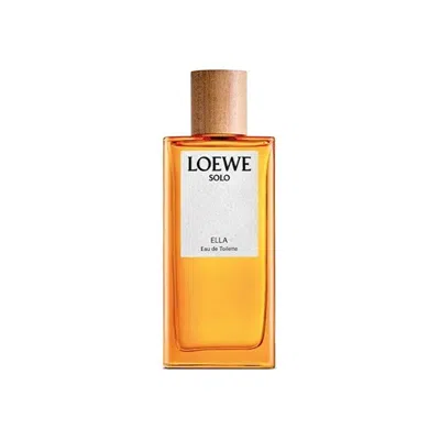 Loewe Ladies Solo Ella Edt 2.5 oz Fragrances 8426017072267 In Transparent