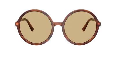 Miu Miu Woman Sunglass Mu B02sf In Brown