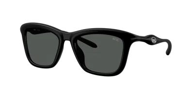Diesel Rectangular Frame Sunglasses In Black