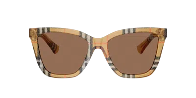 Burberry Woman Sunglass Be4470 In Neutral