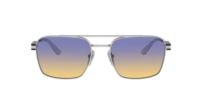 Prada Square-frame Sunglasses In Blue