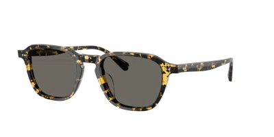 Oliver Peoples Tortoiseshell Square-frame Sunglasses In Brown